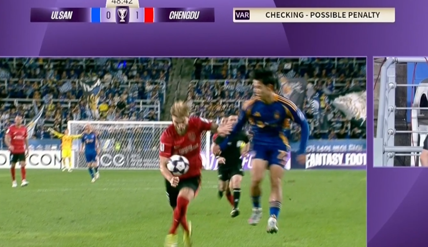 成都蓉城凭, 主裁判回看